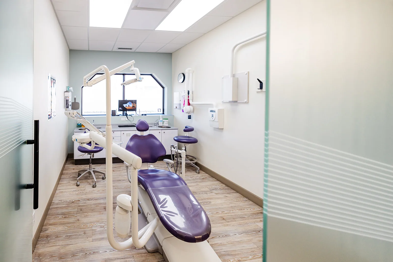 A treatment room at Heritage Dental Centre
